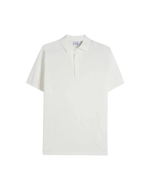 Aspesi Polo Maglia in het White voor heren