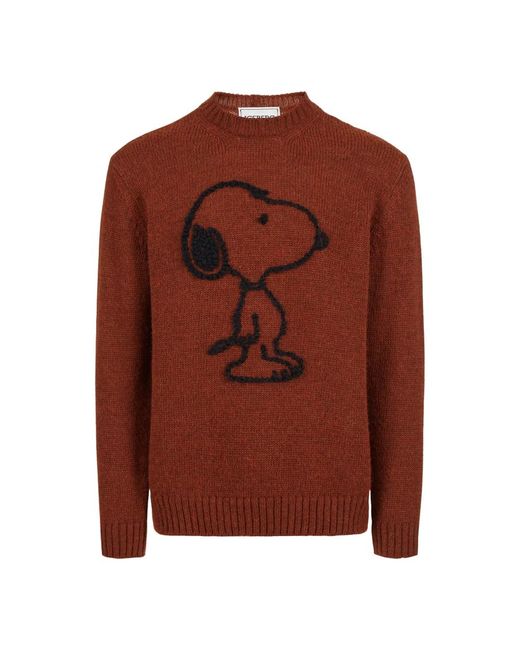Round-Neck Knitwear di Iceberg in Brown da Uomo