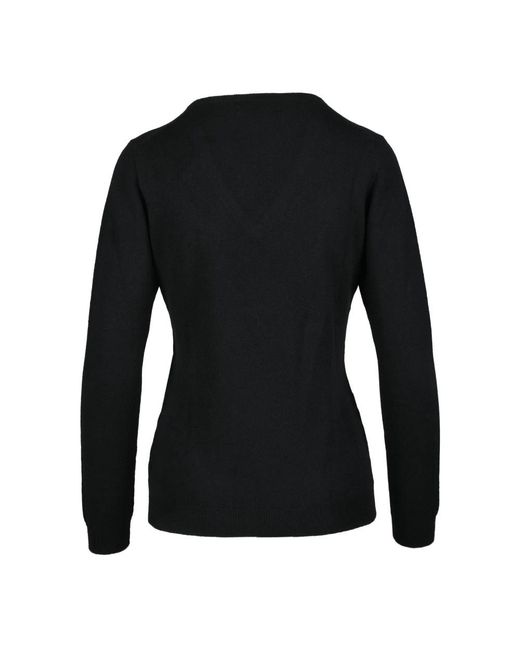 Ballantyne Black Cashmere Knitwear