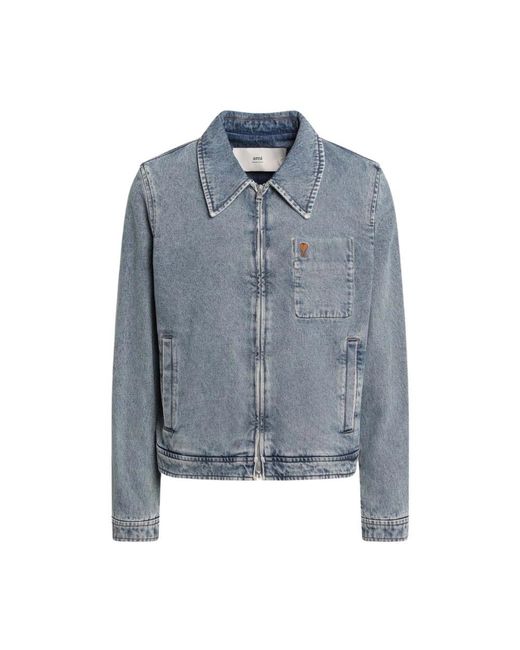 Denim Jackets AMI pour homme en coloris Blue
