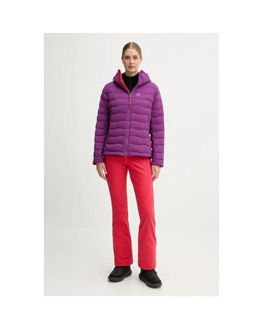Down Jackets Haglöfs de color Purple