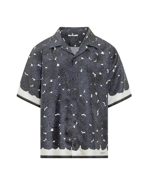 Givenchy Gray Short Sleeve Shirts for men
