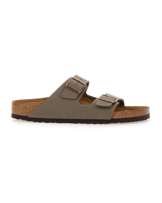 Birkenstock Brown Sliders