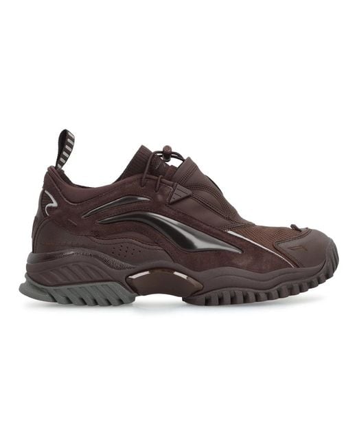 Random Identities Sneaker Mit Technischem Stoff in Brown für Herren
