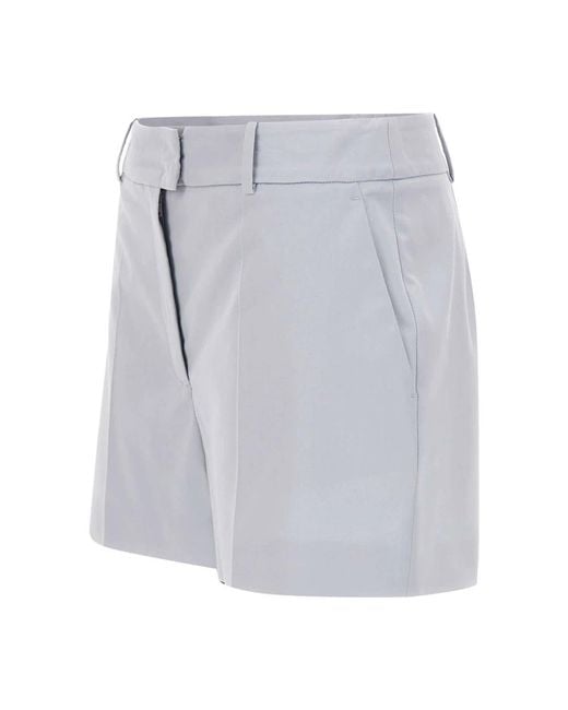 Eleventy Blue Short Shorts