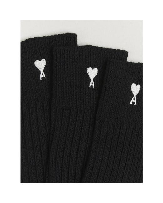 Socks di AMI in Black