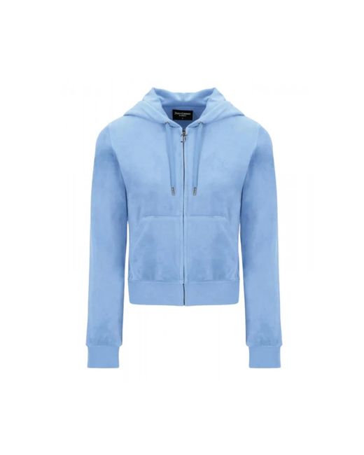 Sweatshirts & hoodies > zip-throughs Juicy Couture en coloris Blue