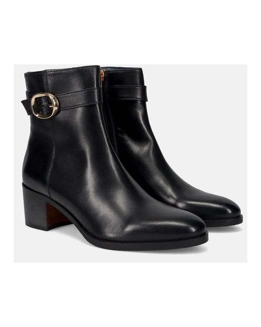 Calpierre Black Heeled Boots