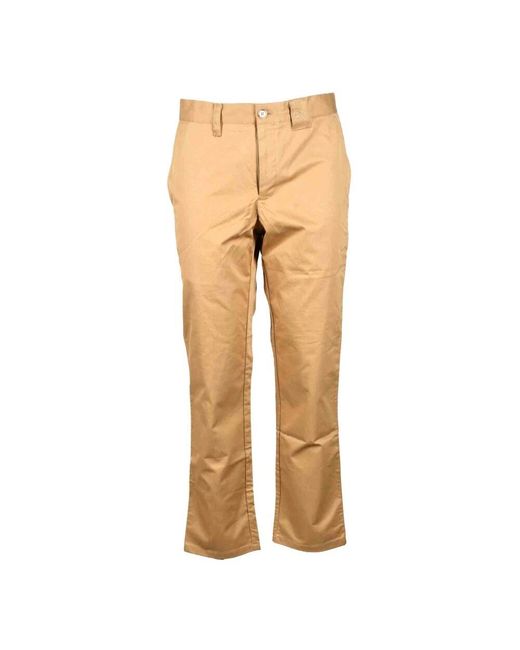 Burberry Cargo Baumwollhose Mit Reißverschluss in Natural für Herren