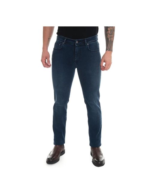 Fay Blue Slim Fit Jeans for men