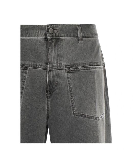 Axel Arigato Gray Wide Jeans for men