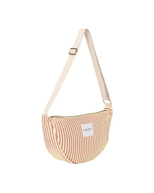Studio Noos White Poplin Bauchtasche