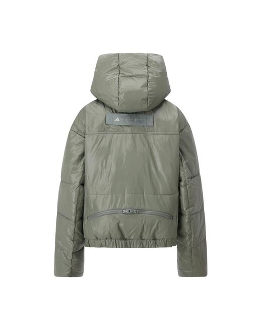 Winter Jackets di Adidas By Stella McCartney in Green