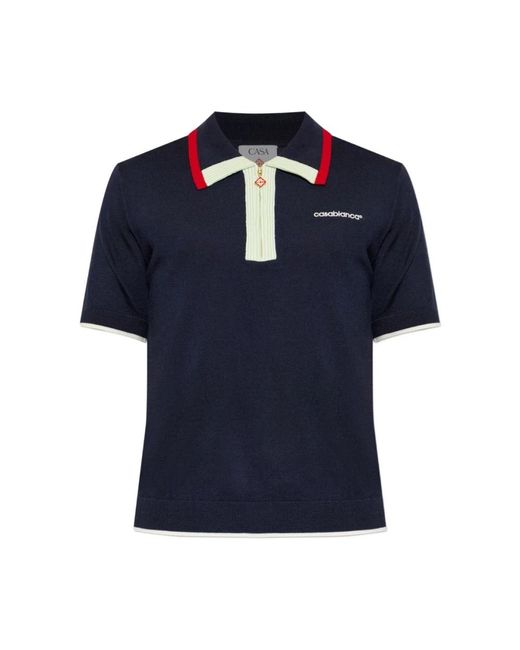 Casablanca Blue Polo Shirts for men