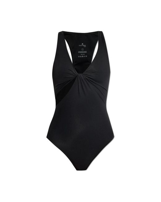 One-Piece Courreges de color Black