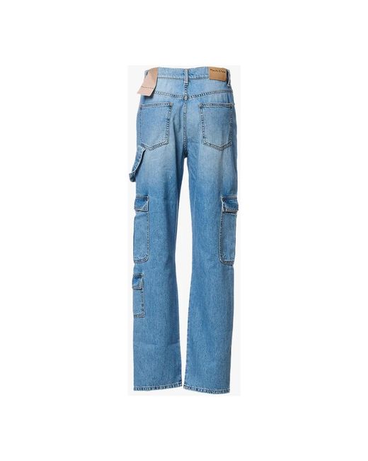 Manila Grace Blue Straight Jeans