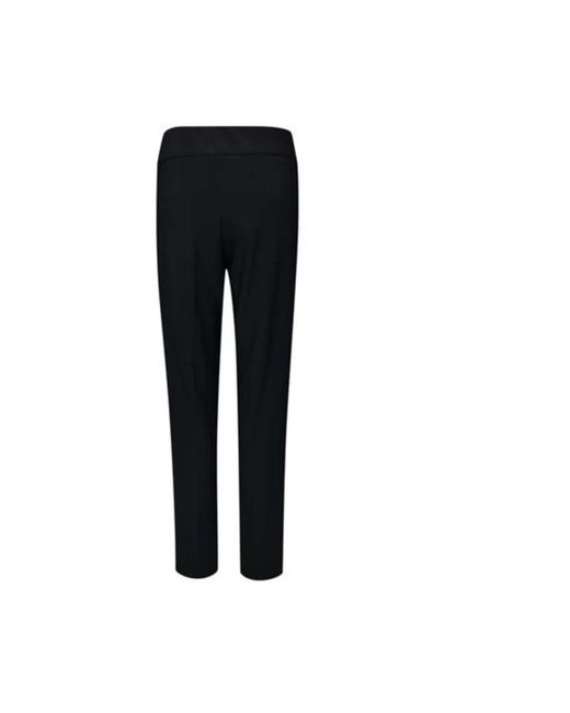 Joseph Ribkoff Black Slim-Fit Trousers