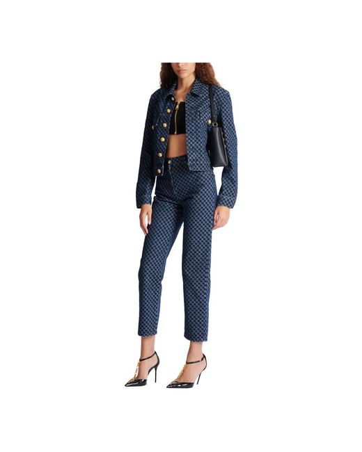 Balmain Denim Jackets in het Blue