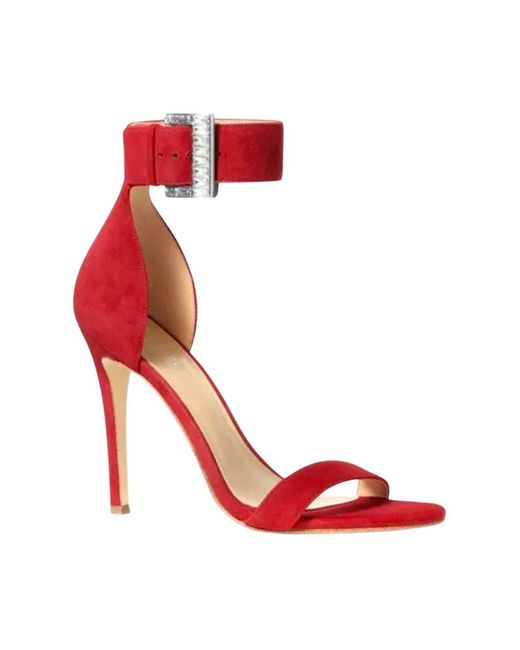 Michael Kors Red High Heel Sandals