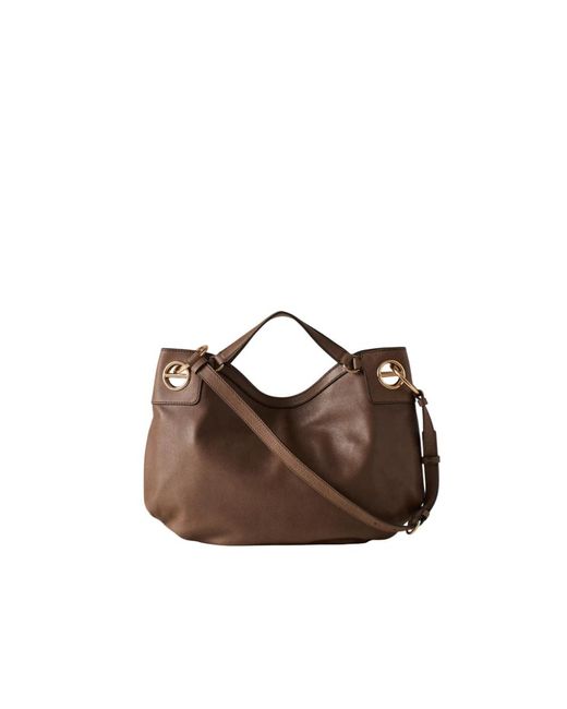Borbonese Brown London Handbag