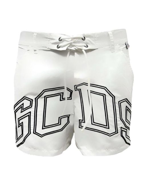 Gcds Badmode ,Wit ,Witte Strandkleding Badpak in het White voor heren