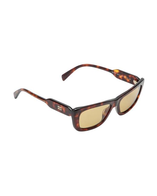 Miu Miu Brown Sunglasses