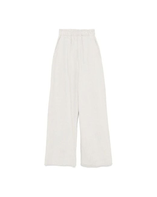 Entire studios White Wide Trousers for men