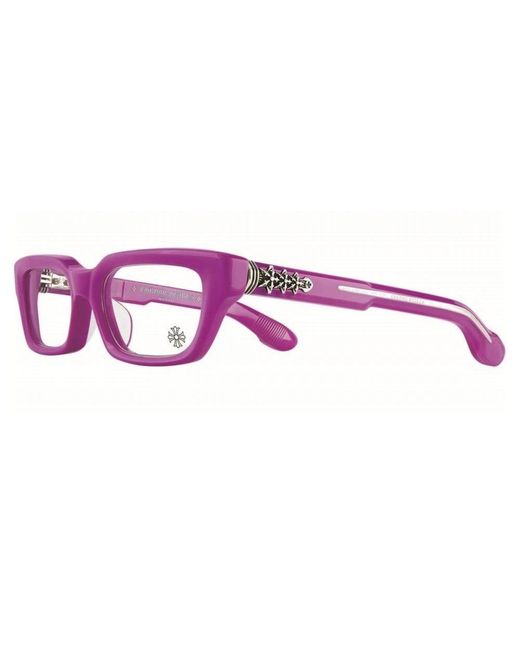 Chrome Hearts Purple Glasses