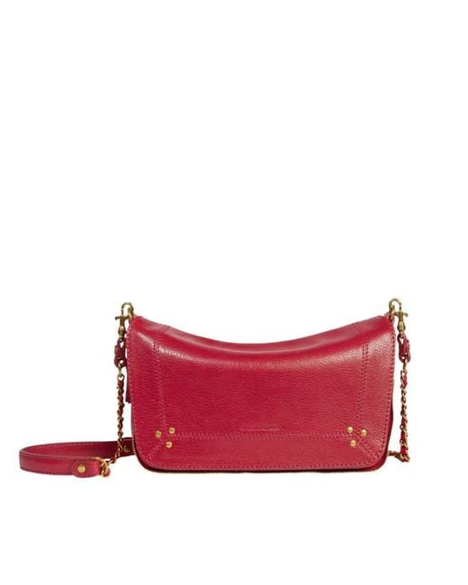 Jérôme Dreyfuss Red Shoulder Bags