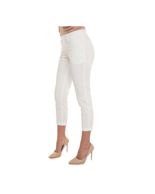 Fay White Chinos