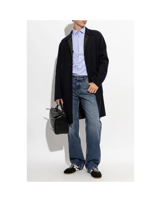 Single-Breasted Coats Etro de hombre de color Blue