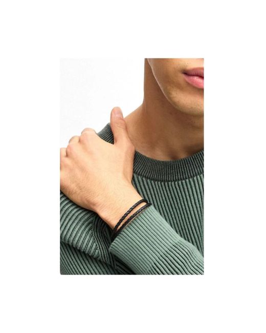 Bracelets HUGO pour homme en coloris Black