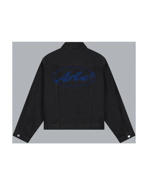 Arte' Denim Jackets in het Black voor heren