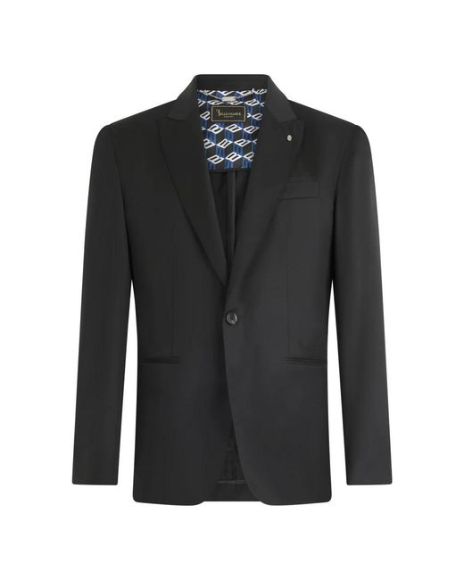 Billionaire Jassen ,Zwart ,Wol Wool Blazer in het Black voor heren