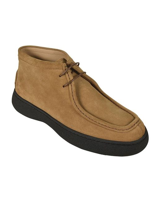 Lace-Up Boots di Tod's in Brown da Uomo