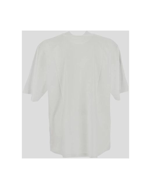 Marni Baumwoll logo t-shirt in White für Herren