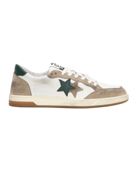 2 Star White Sneakers for men