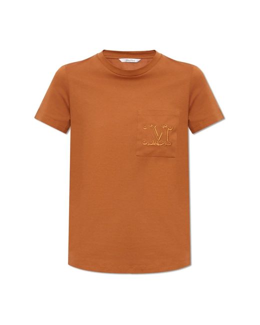 Max Mara Brown Papaia t-shirt