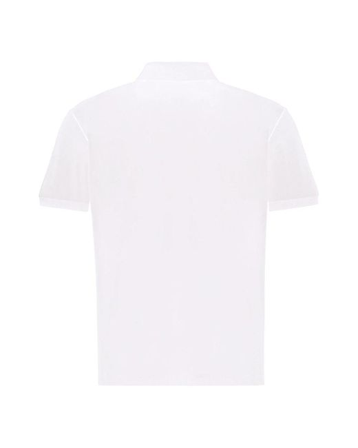 AMI Tops ,Wit ,Katoen De Coeur Polo in het White