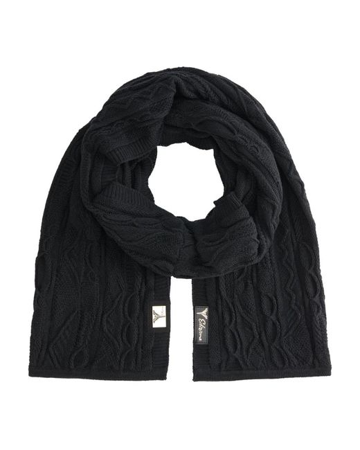 carlo colucci Black Winter Scarves for men