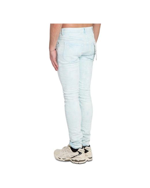 Jeans > slim-fit jeans Purple Brand pour homme en coloris Blue