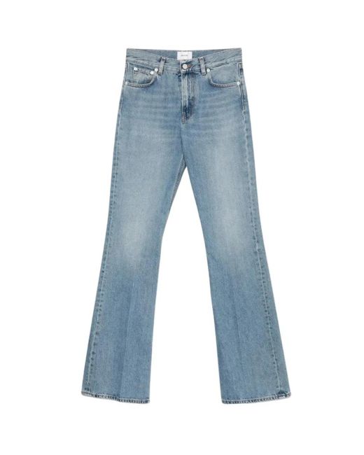 Haikure Blue Straight Fit Jeans