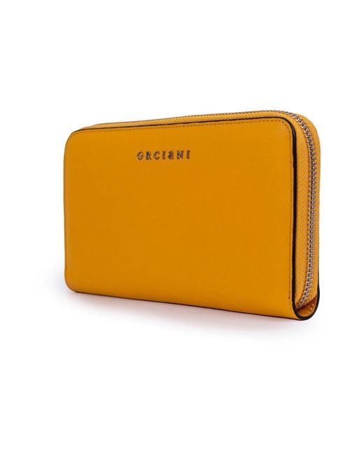 Orciani Yellow Wallets & Cardholders