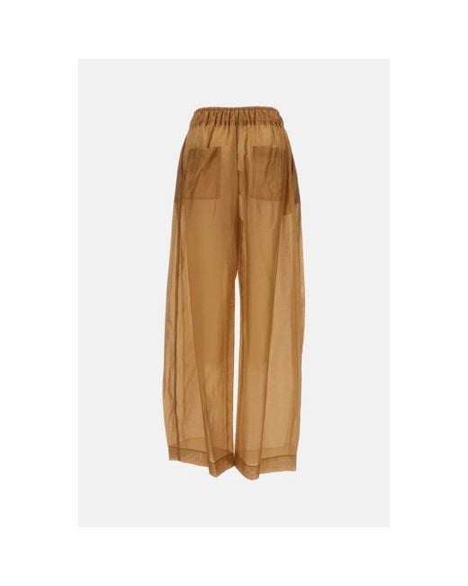 Thelatest Brown Wide Trousers