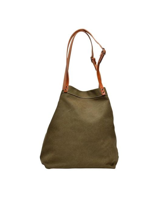 Aspesi Green Shoulder Bags