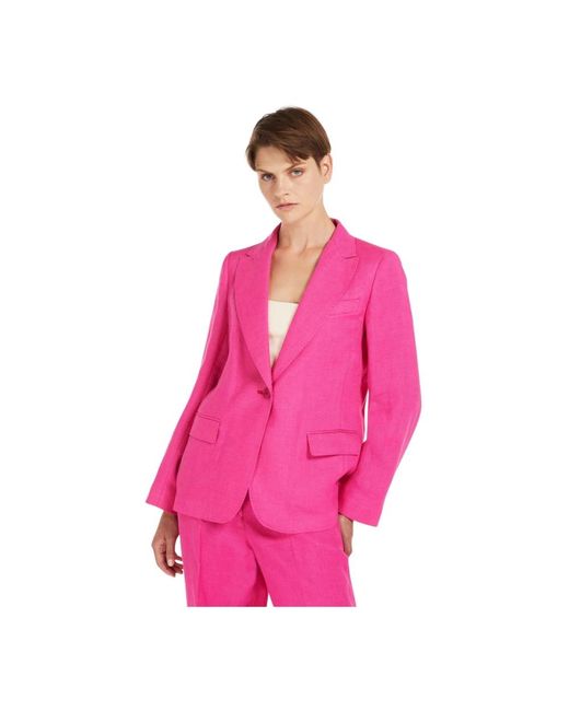 Weekend by Maxmara Pink Blazers