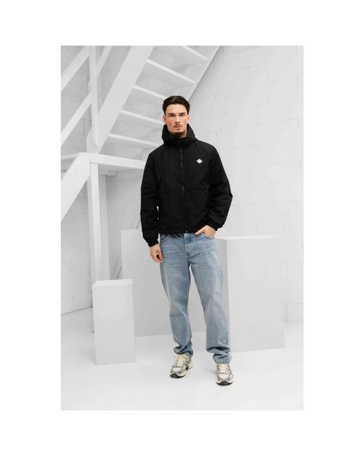 Xplct Studios Reverse Windbreaker in Black für Herren