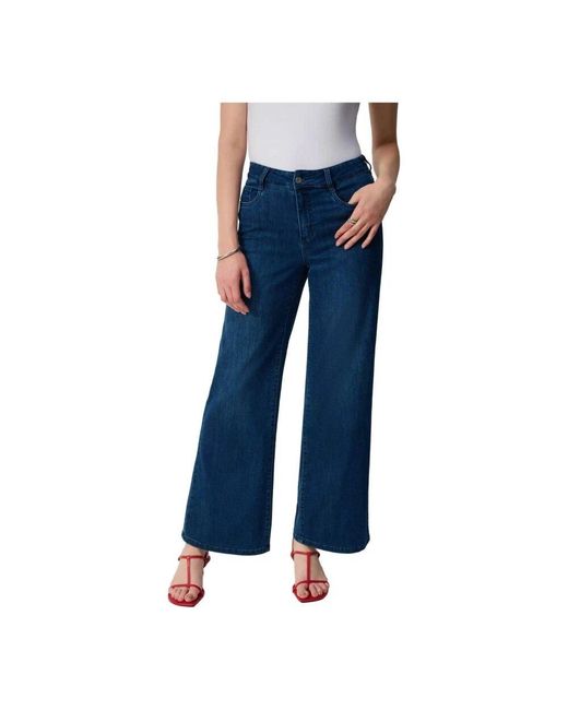 Joseph Ribkoff Blue Wide Jeans