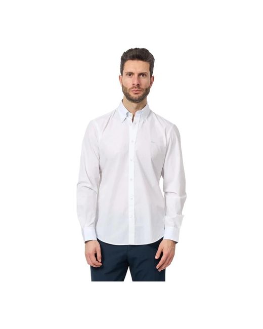 Harmont & Blaine White Formal Shirts for men