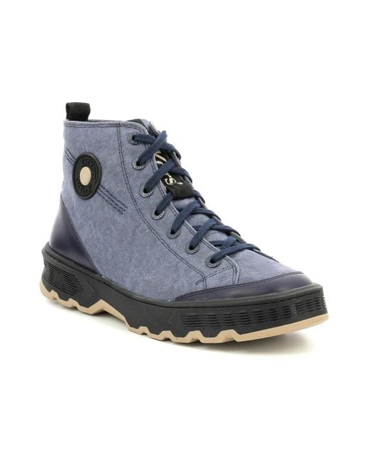 Kickers Hohe Top Sneakers Kick Way in Blue für Herren